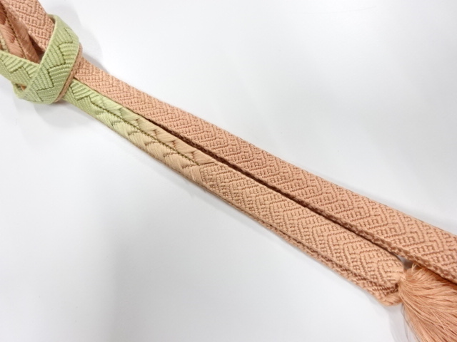 正絹　手組帯締め